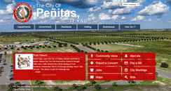 Desktop Screenshot of cityofpenitas.com