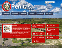 Tablet Screenshot of cityofpenitas.com